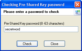 Checking WPAPSK password