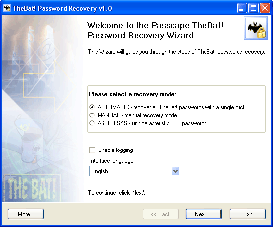 TheBat! Password Recovery